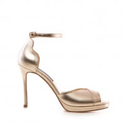 The 5th Element Women's Liana Light Gold Sandals In Neutral
