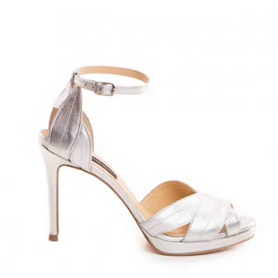 The 5th Element Women's Light Silver Smaranda Sandal In Multi