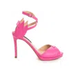 The 5th Element Women's Pink Flowers Sandal In Pink