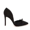 The 5th Element Women's Tessa Black Leather Stiletto Pumps In Black