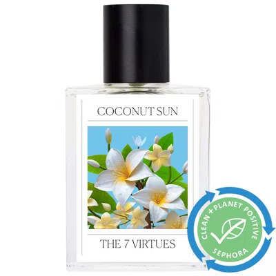 The 7 Virtues Coconut Sun Eau De Parfum 1.7 oz / 50 ml Eau De Parfum Spray In White