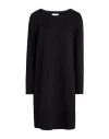 The Abito Milano Woman Mini Dress Black Size 4 Viscose, Polyamide, Elastane