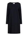 The Abito Milano Woman Mini Dress Midnight Blue Size 4 Viscose, Polyamide, Elastane