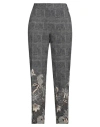 The Abito Milano Woman Pants Black Size 8 Polyester, Elastane In Black