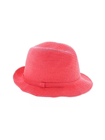 Pre-owned The Accessory Collective Hat In Red