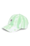 THE ACCESSORY COLLECTIVE KIDS' FLOWER TIE DYE BASEBALL CAP