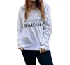 The Addyson Nicole Company Meet Me Under The Mistletoe Long Sleeve Tee In White In White