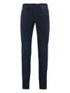 The (alphabet) Belt-loops Trousers In Blue