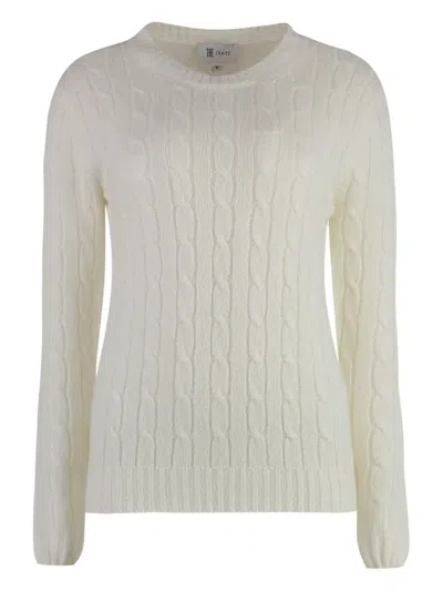 The (alphabet) Cable-knit Sweater