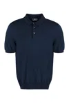 The (alphabet) The (knit) - Cotton Knit Polo Shirt
