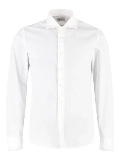 The (alphabet) Cotton Shirt In White