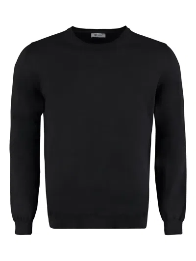The (alphabet) Cotton Sweater In Animal Print