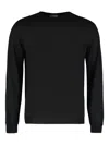 The (alphabet) Crew-neck Sweater In Black