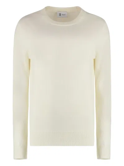 The (alphabet) Crew-neck Sweater In White
