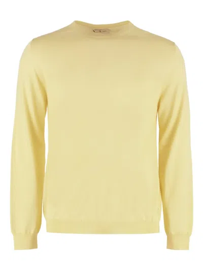 THE (ALPHABET) RIBBED-TRIM SWEATER