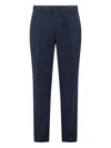 The (alphabet) Tailored Trousers In Blue