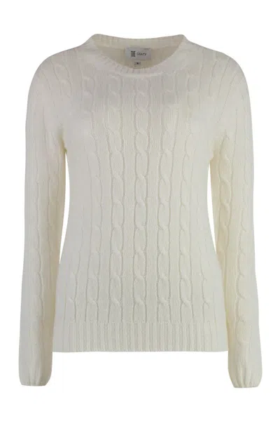 THE (ALPHABET) THE (ALPHABET) THE (KNIT) - CASHMERE AND SILK BLEND SWEATER