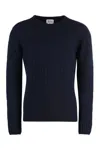 The (alphabet) The (knit) - Cashmere Sweater In Blue