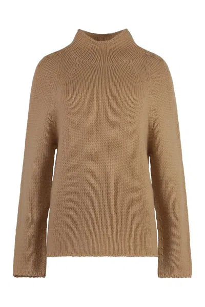 THE (ALPHABET) THE (ALPHABET) THE (KNIT) - CASHMERE TURTLENECK SWEATER