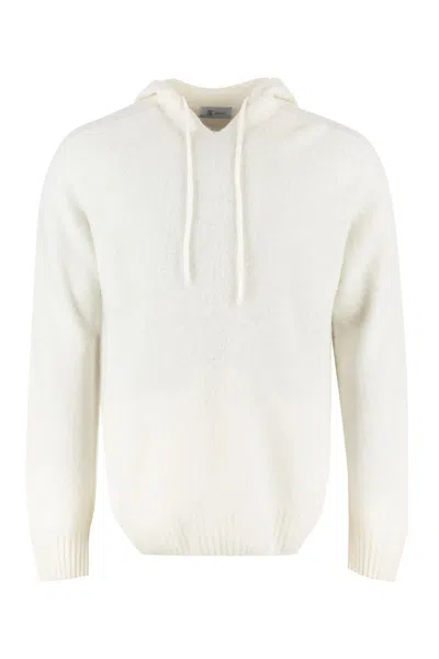 THE (ALPHABET) THE (ALPHABET) THE (KNIT) - KNITTED HOODIE