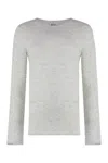 The (alphabet) Tory Burch Knit Silk Cashmere Blend Sweater In White