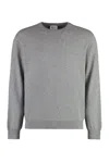 The (alphabet) Cashmere Wool Sweater In Grey