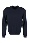 The (alphabet) Wool Sweater In Blue