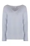 The (alphabet) The (knit) - Cashmere Blend Pullover In Multi