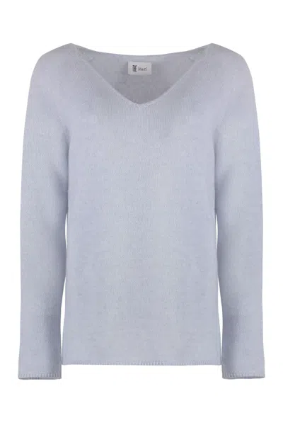 The (alphabet) The (knit) - Cashmere Blend Pullover In Multi