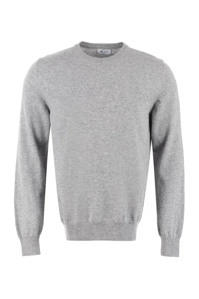 The (alphabet) The (knit) - Cashmere Sweater In Gray