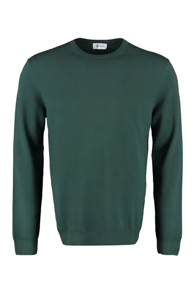 The (alphabet) The (knit) - Wool Pullover In Green
