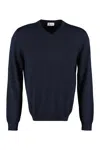 The (alphabet) Blue Wool And Cashmere Pullover For Men