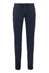 The (alphabet) Belt-loops Trousers In Blue