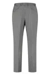 The (alphabet) The (pants) - Wool Blend Tailored Trousers In Grey