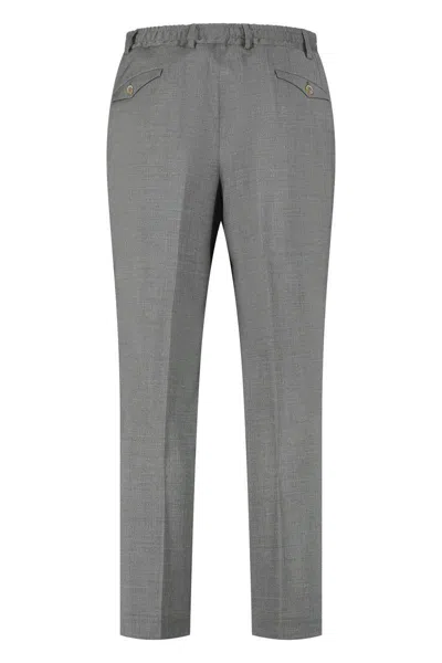 THE (ALPHABET) THE (ALPHABET) THE (PANTS) - WOOL BLEND TAILORED TROUSERS