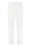 The (alphabet) The (pants) - Cotton Chino Trousers In White