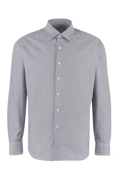 THE (ALPHABET) THE (ALPHABET) THE (SHIRT) - PRINTED COTTON SHIRT