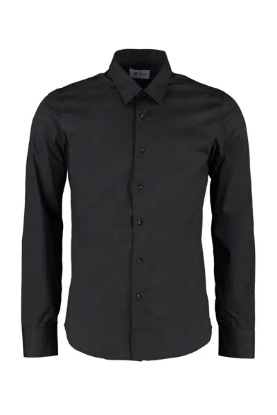 THE (ALPHABET) THE (ALPHABET) THE (SHIRT) - STRETCH COTTON SHIRT