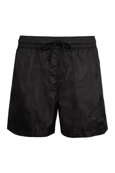 The (alphabet) The (swim) - Swim Shorts In Black