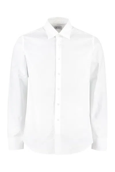 The (alphabet) Tory Burch The Shirt Oxford Button In White