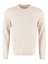 The (alphabet) Wool Jumper In Pink