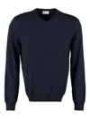 The (alphabet) Wool Sweater In Blue