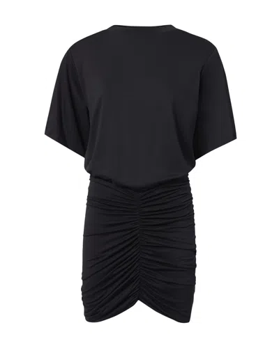 The Andamane Abito Lennox Arricciato In Black