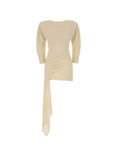 The Andamane Amanda Mini Dress In Neutral