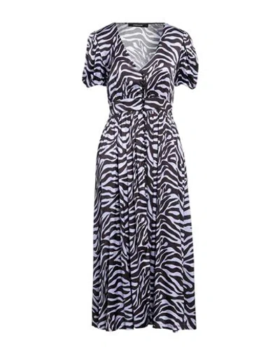 The Andamane Andamane Woman Midi Dress Lilac Size Xs Viscose, Elastane In Purple