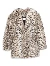 The Andamane Animal-print Coat In Multi
