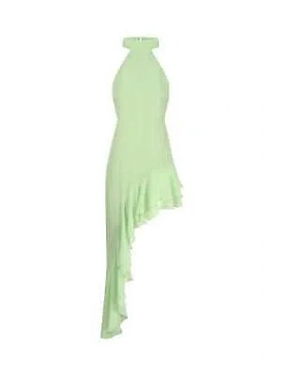 Pre-owned The Andamane Asymmetrical Dress In Green