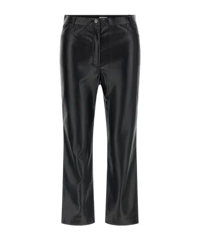 The Andamane Axelle Slim-fit Cropped Trousers In Black