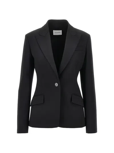 The Andamane Bia Single-breasted Blazer In Black