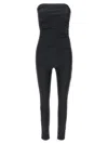 The Andamane Vicky Strapless Jumpsuit In Black